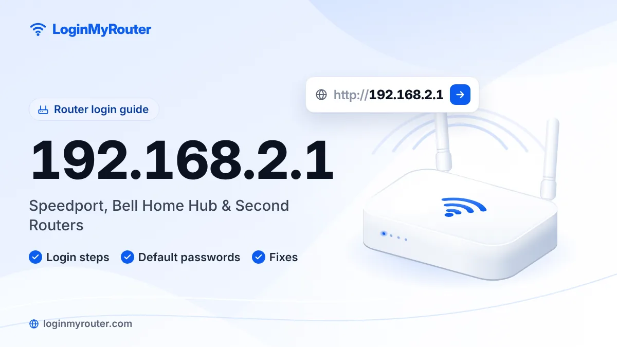 192.168.2.1 router login page